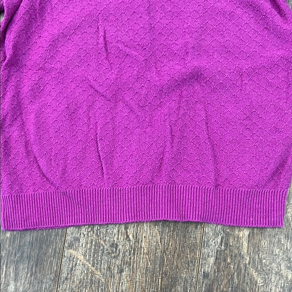 GAP Purple Knit Sweater with Long Sleeves - Picture 4 of 10